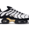 Nike Air Max Plus 'White Black Metallic Gold'
