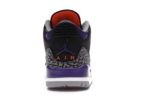 Jordan 3 Retro 'Black Court Purple' - Imagen 3