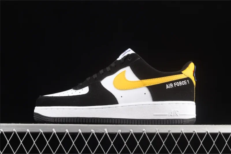 Nike Air Force 1 Low '07 LV8 Athletic Club Universidad Negro Dorado