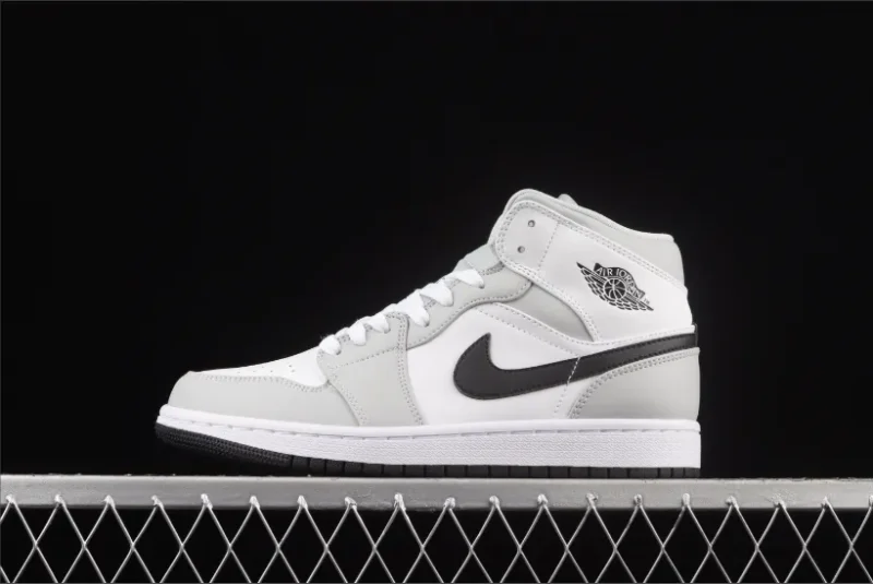 Jordan 1 Mid en gris humo claro