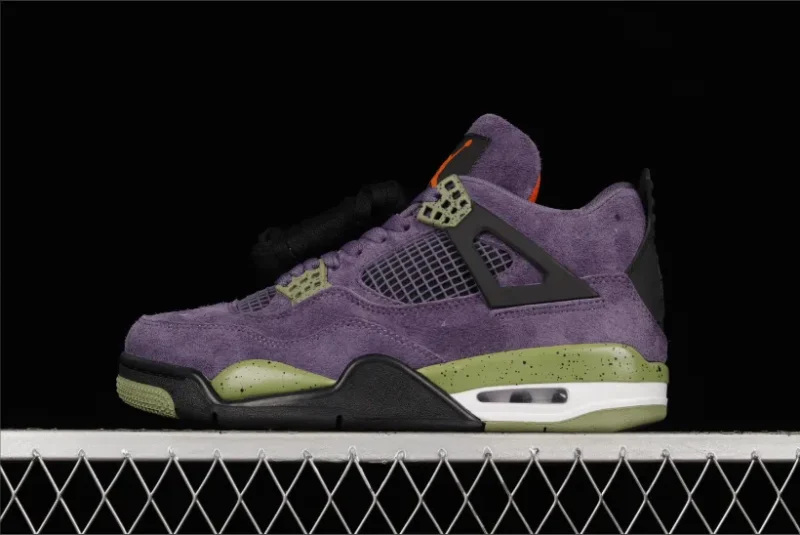 Jordan 4 Retro Canyon en morado