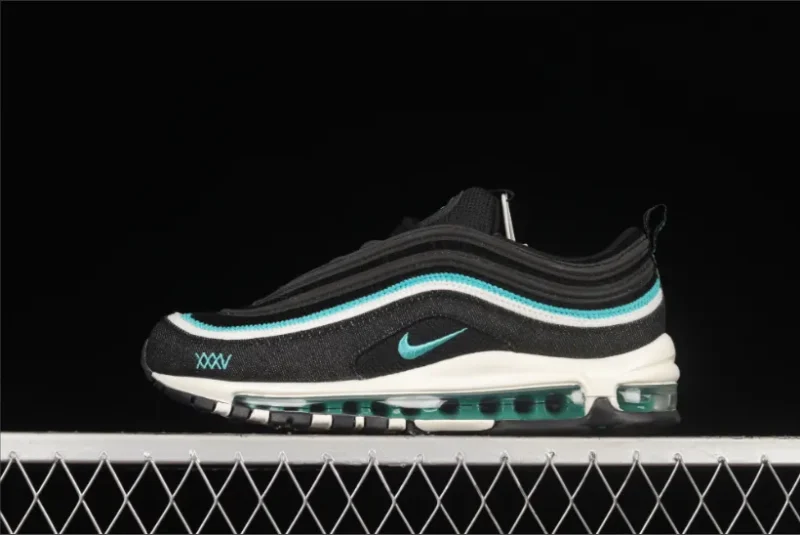 Nike Air Max 97 Negro Sport Turquesa
