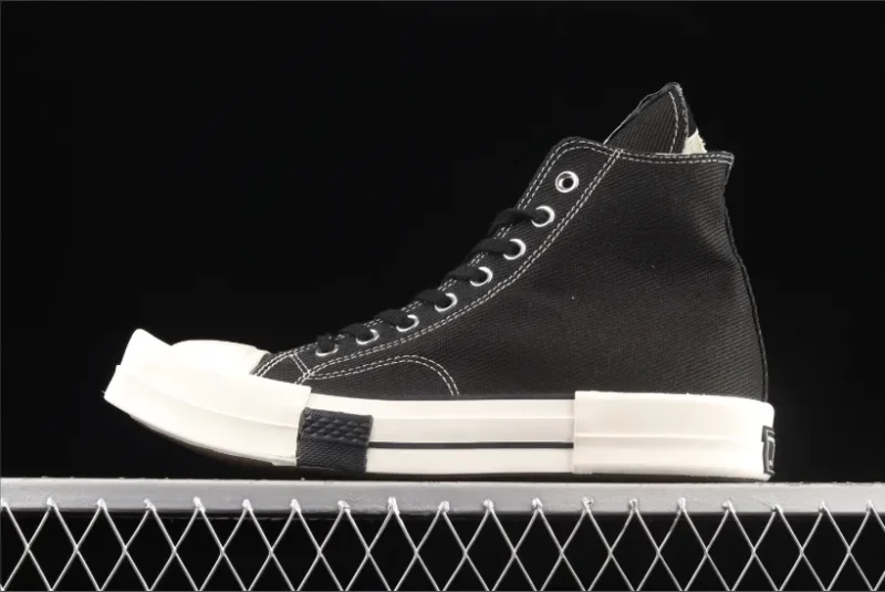 Converse TURBODRK Chuck Taylor All Star 70 Hola Rick Owens DRKSHDW Negro