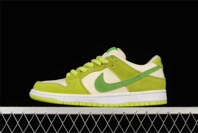 Nike SB Dunk Low en verde manzana