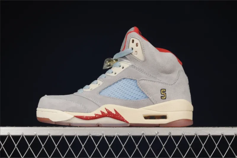 Jordan 5 Retro Trophy Room en azul hielo