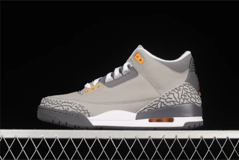 Jordan 3 Retro en gris hielo (2021)