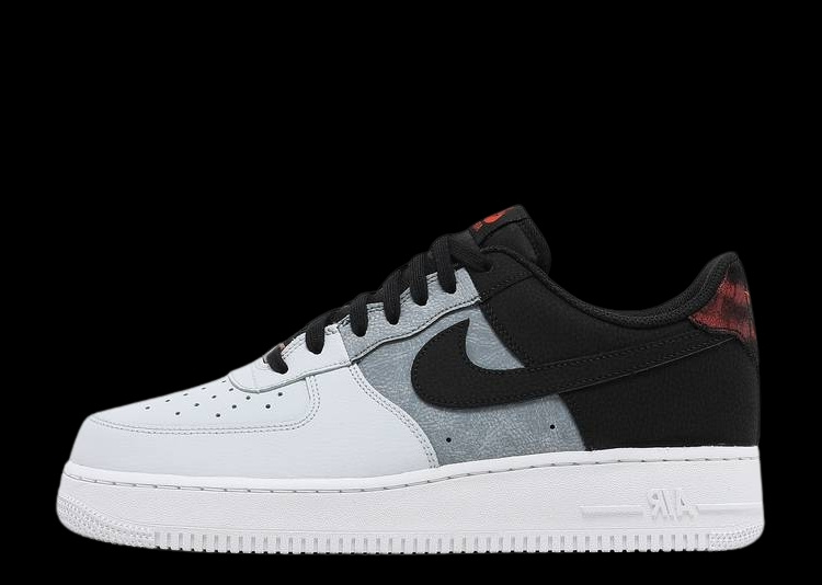 NIKE AIR FORCE 1 BLACK GRADIENT