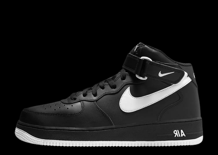 NIKE AIR FORCE 1 HIGH BLACK WHITE