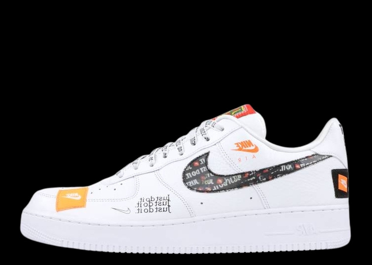 NIKE AIR FORCE 1 JUST DO IT WHITE