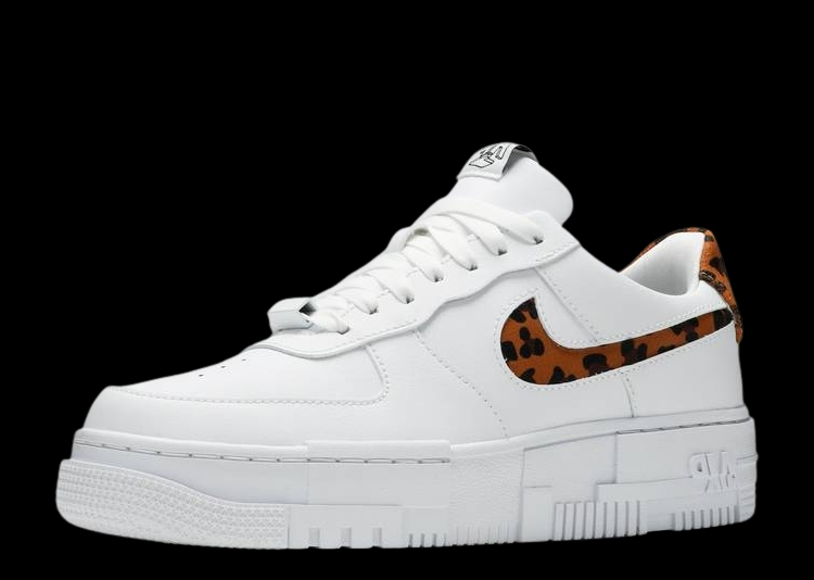 NIKE AIR FORCE 1 PIXEL LEOPARD PRINT