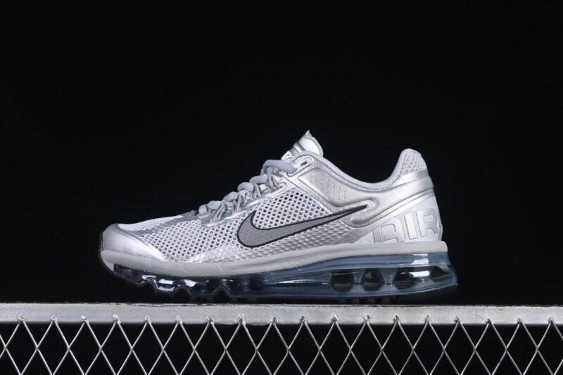 NIKE AIR MAX 2013 METALLIC SILVER BLACK