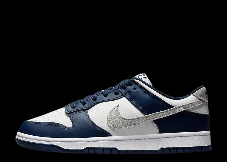 NIKE SB DUNK LOW MIDNIGHT NAVY SMOKE GREY