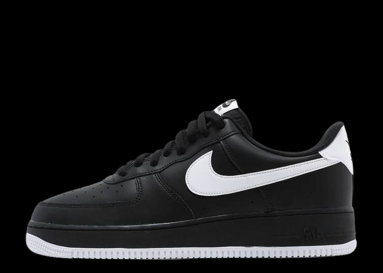 NIKE AIR FORCE 1 MORE BLACK WHITE