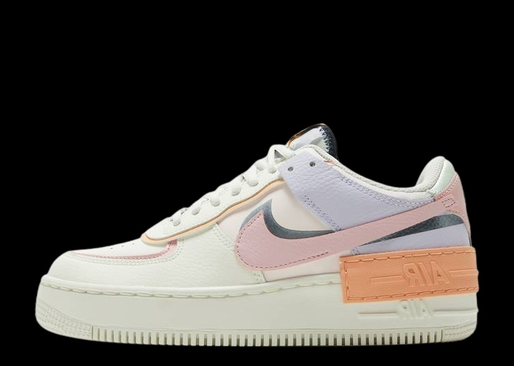 NIKE AIR FORCE 1 SHADOW ORANGE CHALK PINK GLAZE
