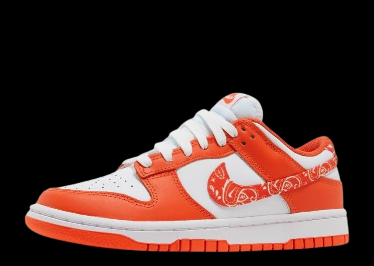 NIKE SB DUNK LOW PAISLEY ORANGE