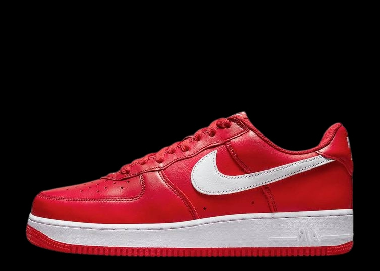 NIKE AIR FORCE 1 PATENT RED