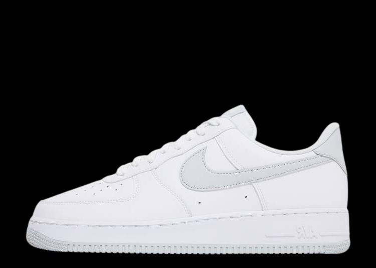 NIKE AIR FORCE 1 PLATINIUM GREY
