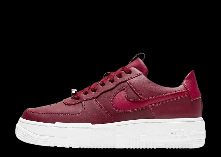 NIKE AIR FORCE 1 PIXEL TEAM RED