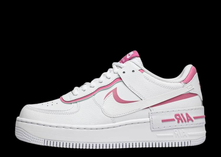NIKE AIR FORCE 1 SHADOW WHITE MAGIC FLAMINGO