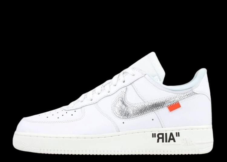 NIKE AIR FORCE 1 OFF-WHITE AND WHITE
