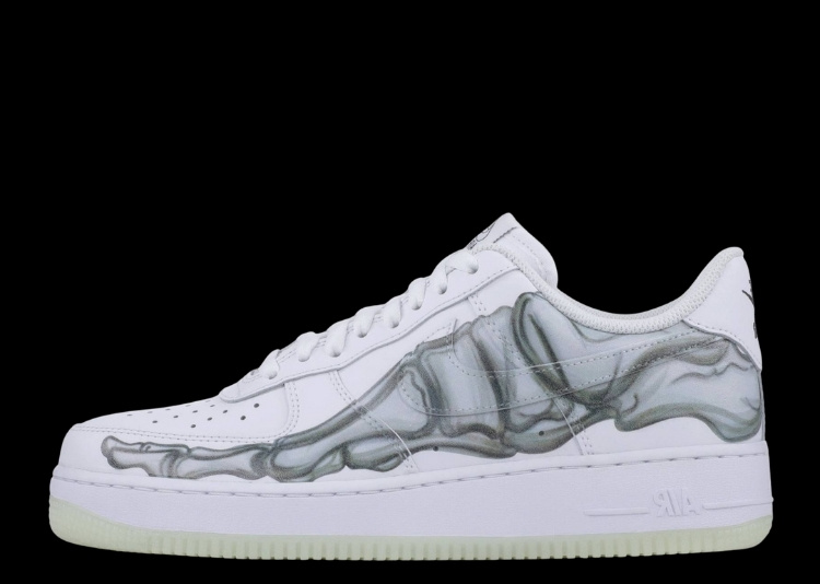 NIKE AIR FORCE 1 WHITE SKELETON