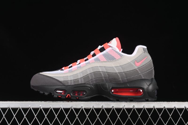 NIKE AIR MAX 95 BIG BUBBLE SOLAR RED
