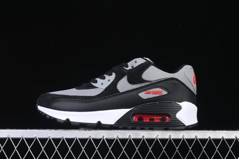 NIKE AIR MAX 90 BRIGHT CRIMSON BLACK
