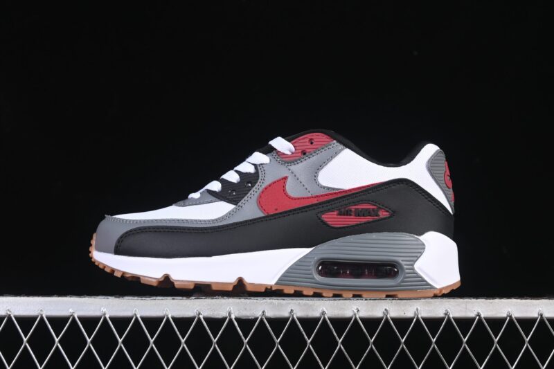 NIKE AIR MAX 90 RED TEAM GRAY