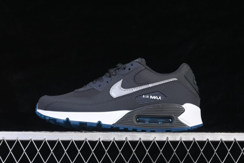 NIKE AIR MAX 90 REFLECTIVE SWOOSH ANTHRACITE