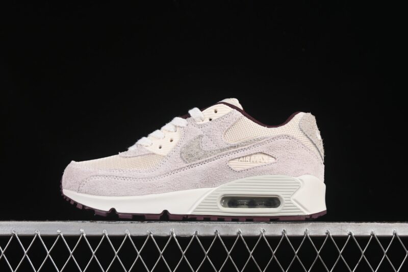 NIKE AIR MAX 90 SAIL BURGUNDY CRUSH