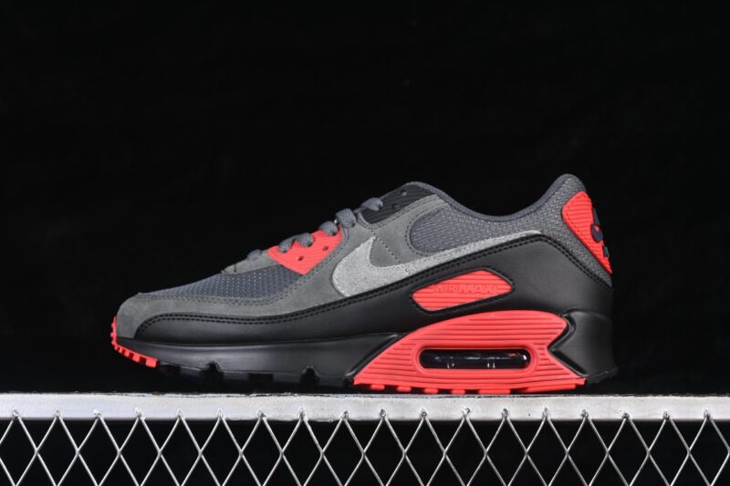 NIKE AIR MAX 90 SMOKE GREY FIRE