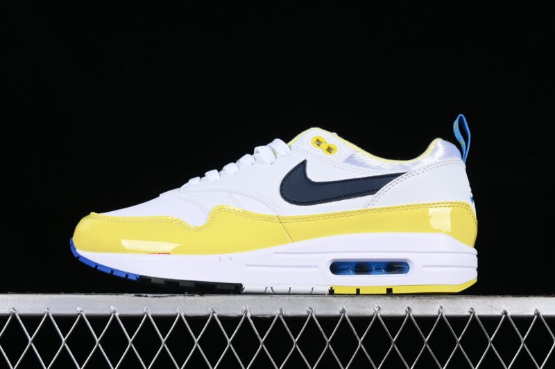 NIKE AIR MAX 1 WHITE BLUE RECALL
