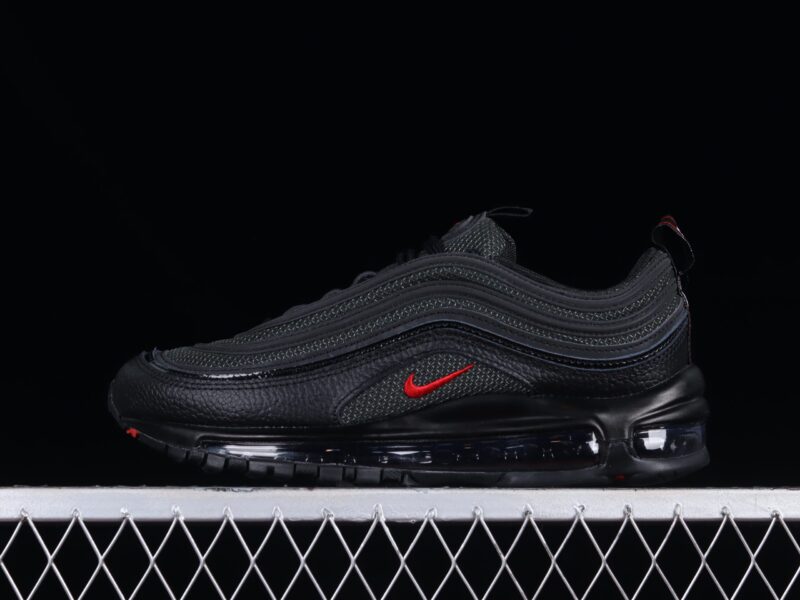 NIKE AIR MAX 97 BLACK RED UNIVERSITY