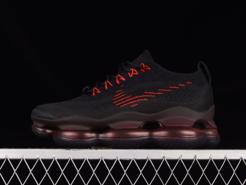 NIKE AIR MAX 2022 SCORPION FK IN BLACK AND RED