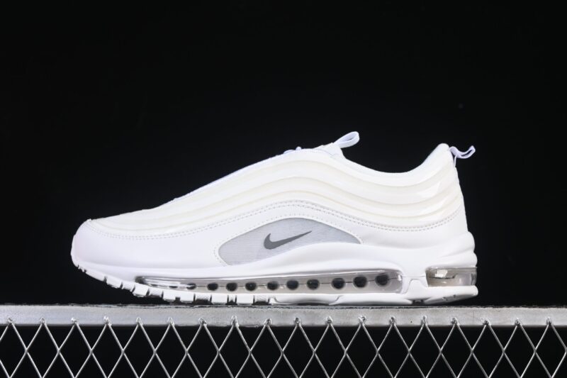 NIKE AIR MAX 97 METALLIC WHITE SILVER