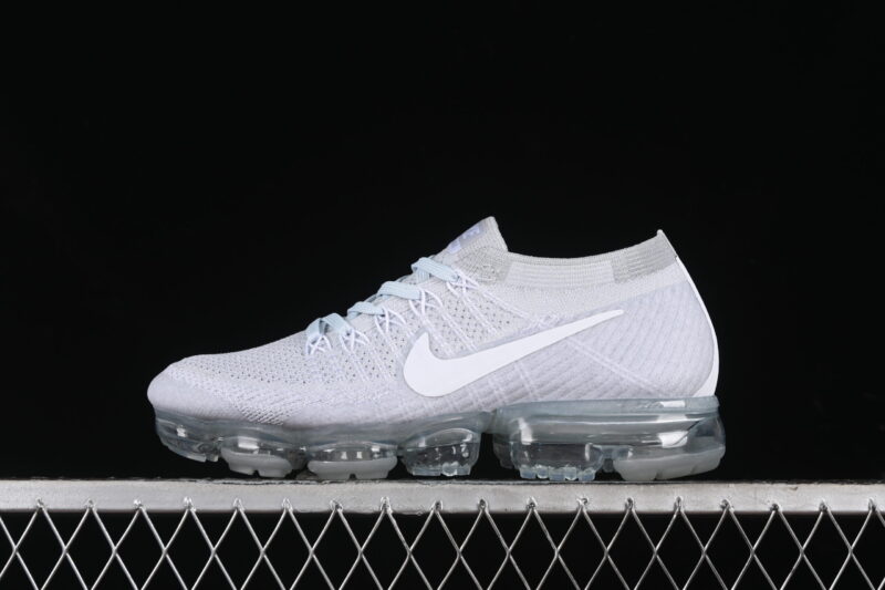 NIKE AIR VAPORMAX 2019 FLYKNT PURE PLATINUM WHITE