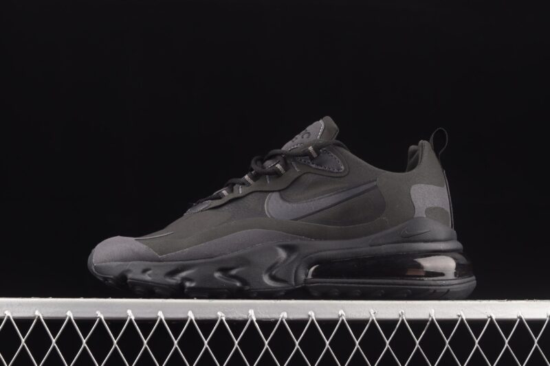 NIKE AIR MAX 270 REACT BLACK OIL GREY