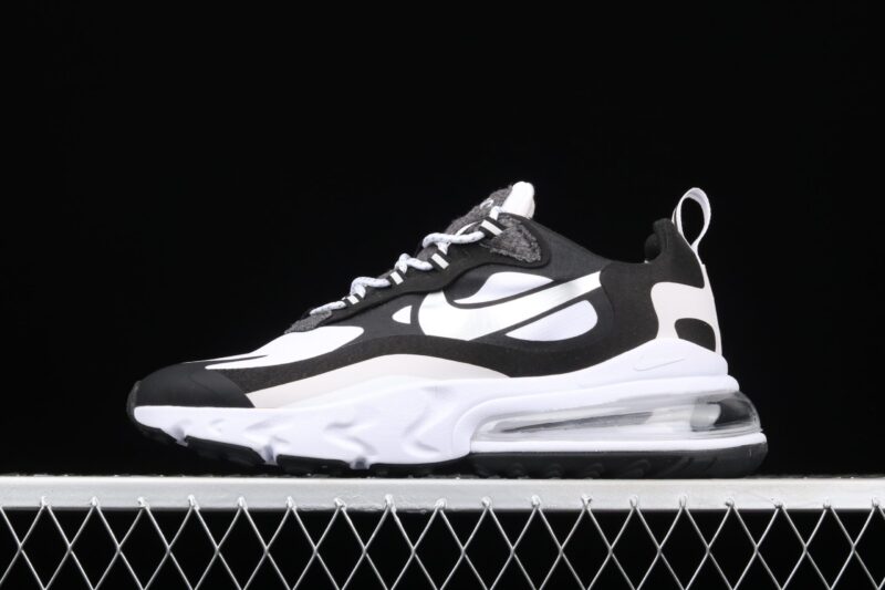NIKE AIR MAX 270 REACT BLACK WHITE
