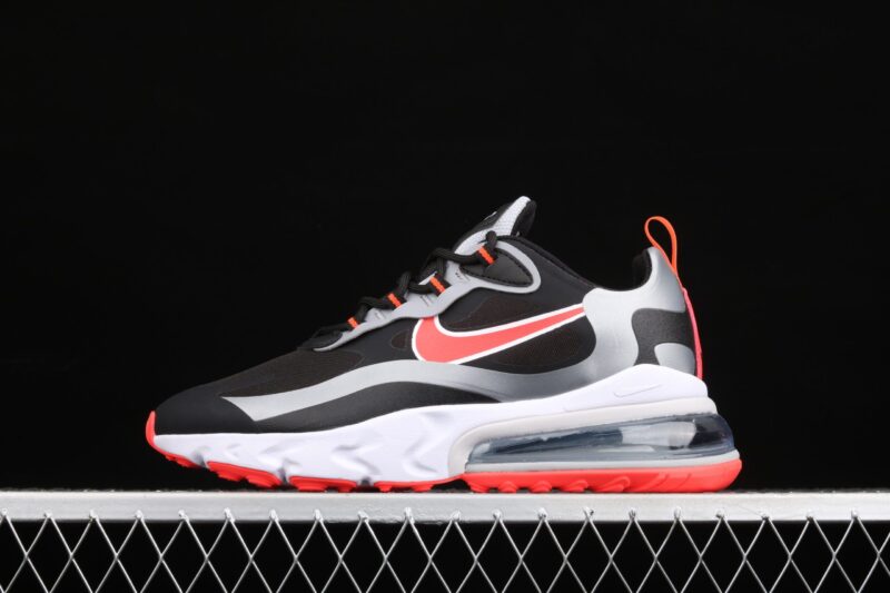 NIKE AIR MAX 270 REACT CRIMSON BLACK GLITTER