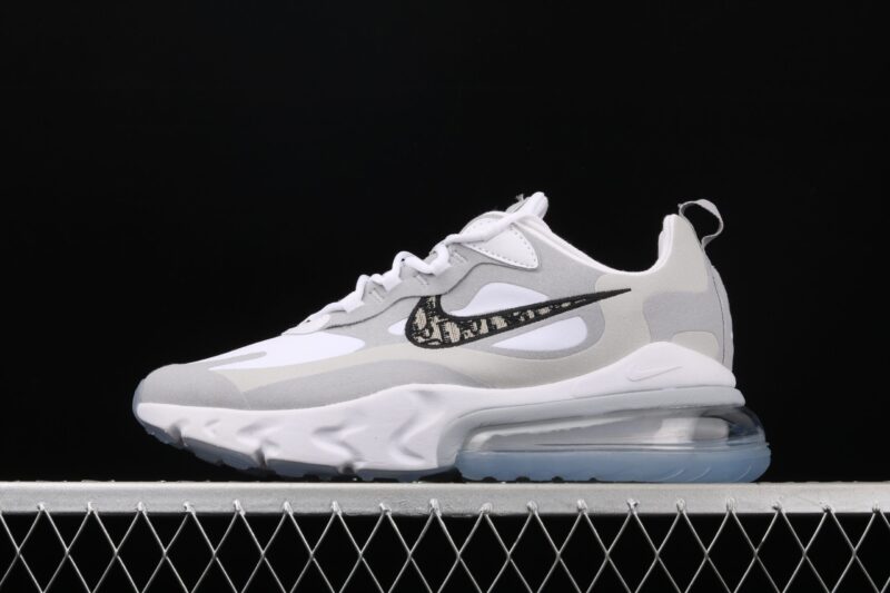 NIKE AIR MAX 270 REACT IRIDESCENT WHITE