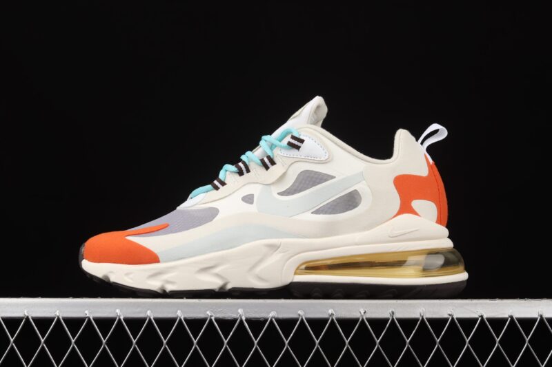 NIKE AIR MAX 270 REACT LIGHT BEIGE CHALK