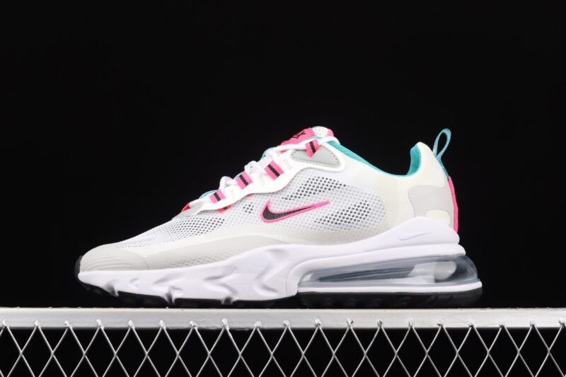 NIKE AIR MAX 270 REACT PISTACHIO WHITE CRIMSON