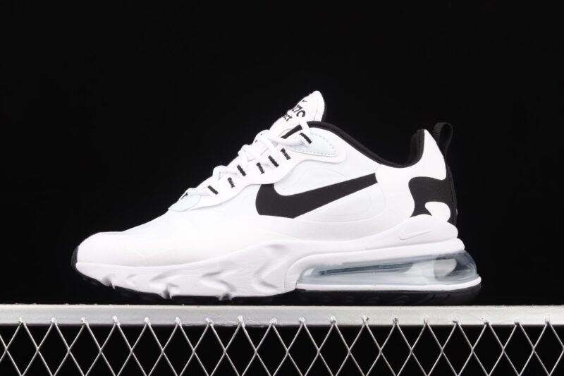 NIKE AIR MAX 270 REACT WHITE BLACK