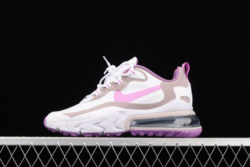 NIKE AIR MAX 270 REACT WHITE PINK FOAM