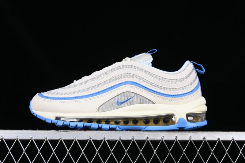 NIKE AIR MAX 97 SAIL UNIVERSITY BLUE ATHLETIC DEPARTMENT