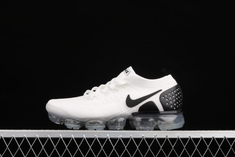 NIKE AIR VAPORMAX 2019 FLYKNT WHITE BLACK