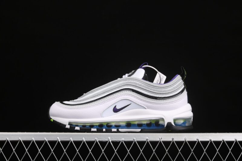 NIKE AIR MAX 97 WHITE BLACK SILVER