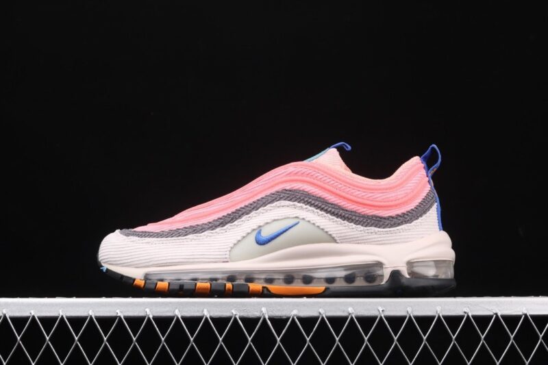 NIKE AIR MAX 97 WHITE GAME ROYAL BLUE GAZE PINK