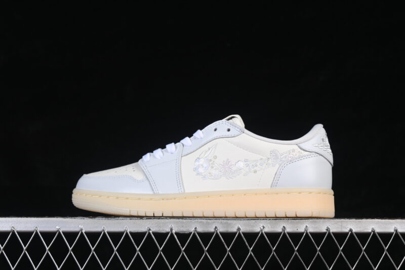 AIR JORDAN 1 LOW "FLORAL SWOOSH