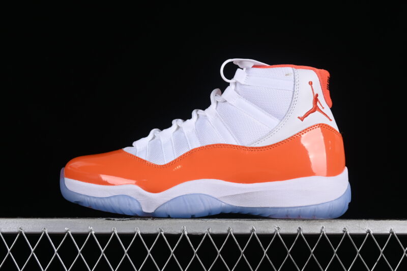 AIR JORDAN 11 RETRO WHITE ORANGE